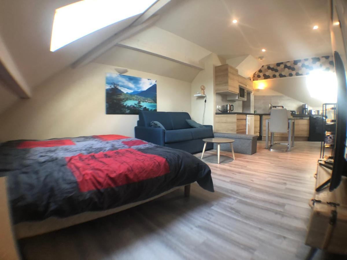 Au Bord Du D’annecy, Type Loft, Dans Résidence Avec Et Ponton Privée *